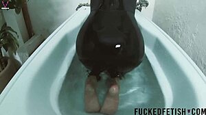 skinny asian sattira spandex underwater pool sexy?