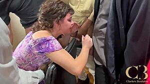 roleta russa candy gangbang blows up into wild orgy bts unedited trailer