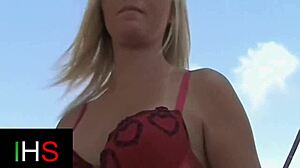 ever wonder how fantastic this blonde milf takes anal pounding outdoors?