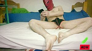 Homemade Big Cock Cums In Slow Motion Lingerie