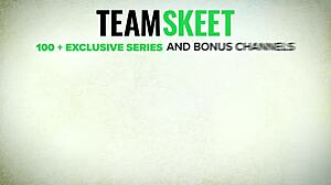 sexy stepsis flashes stepbro her perky tits and wet pussy from bathroom