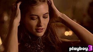 Stunning russian teen taya vais strips black lingerie slowly