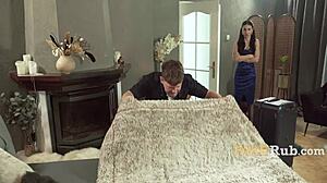 Busty Euro Milf Fills Holes with Bodyguard's Raw Monster Cock