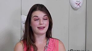 hey this weird cutie gets her ass wrecked in bdsm asylum 😈🍑