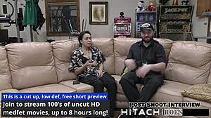 freshman mara luv squirms to mandatory hitachi orgasm pov 😩 vibrator spreads her shaved pussy