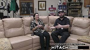 freshman mara luv squirms to mandatory hitachi orgasm pov 😩 vibrator spreads her shaved pussy