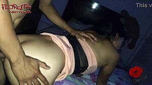 Arrecha peruvian milf takes rough anal pounding at wild homemade holiday party