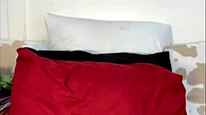 Dildo Fucking Skinny Ebony's Dripping Wet Pussy Deep