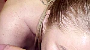 stepmom grips my dick tight with both hands making me cum happy