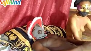 naija ebony milf slut begs pump her swollen pussy harder with big black cock!