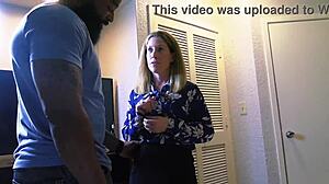 Sexy teacher mrs robinson spreads for neighbor's muscular bbc in close-up missionary pounding