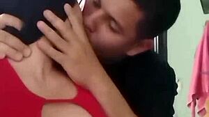 Brunette Latina Wife Bent Over Doggystyle by Husband's Best Friend POV