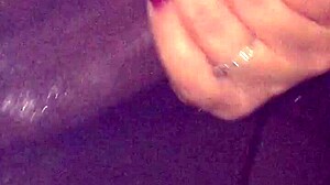 sloppy bbw latina chokes on fat bbc in car