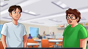 Playing summertime saga part 141 with hot teen adventures