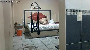 mexicana culona puta sucks cock deep then rides it hard for creampie