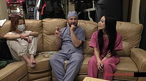 examine my shaved hooters and pierced nipples nurse blaire celeste