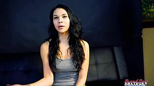 ohh sabrina this petite brunette coed i luv suckin deep ridin hard rimmin greedily facials cumshots pov!