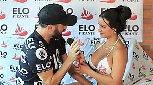 lorena doll's innocent interview before spicy room