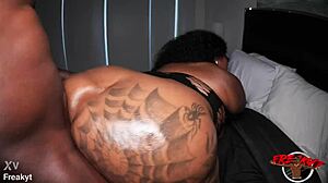 bbw stunner rides massive bbc like a champ