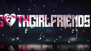 Sexy Goth Sisi Rose Stretches Pussy for Rough Doggystyle Ride