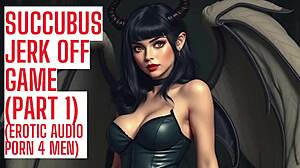 part 1: succubus whispers jerk off game in asmr hfo joi audio for men