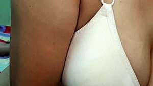 Stepmom shares bed with stepson leading to wet creampie doggystyle