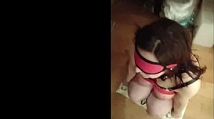 esclave sara the cocksucking slave whore humiliated with tits cum in mouth flashing