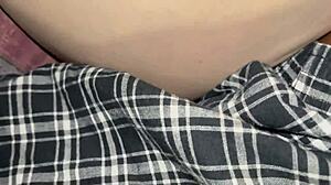 Stepbro, cum inside my petite ass creampie close-up missionary?