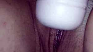 submissive pussy squirts from hard fingering and toys