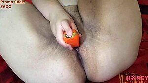 i love drilling my fat ass and holes with this huge terri vibrator dildo from honey play box