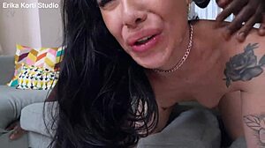 Skinny Rousse Black Tastes Big Black Cock Piss Stream Ass To Mouth Gaping