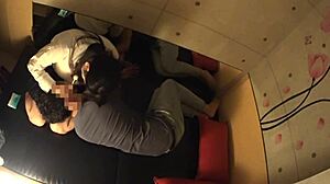 my secret massage on this busty japanese schoolgirl's huge natural tits