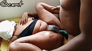 passionate black couple missionary juicy pussy hd moans