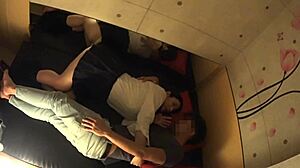 my secret massage on this busty japanese schoolgirl's huge natural tits