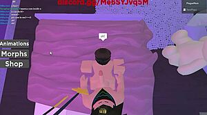 Roblox slut sneaks filthy fuck from sneaky best friend