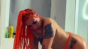 summer rob teases cock backstage with big ass