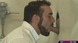 Tranny Shemale Gloryhole Boobs Handjob Blowjob