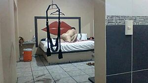 mexicana culona puta sucks cock deep then rides it hard for creampie