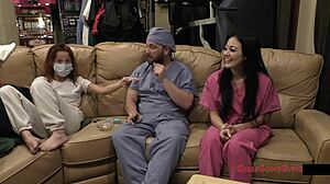 examine my shaved hooters and pierced nipples nurse blaire celeste