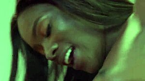 ana foxxx dives into serene siren's wet pussy for taboo ebony licking fun