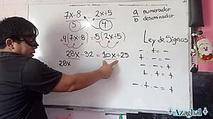 Sexual math teacher's creampie equation solved