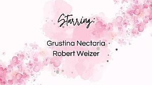 girl next door moans barefoot in socks while fucked bent over in shower bath