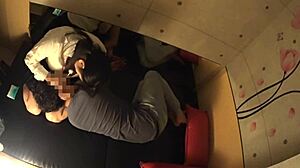 my secret massage on this busty japanese schoolgirl's huge natural tits