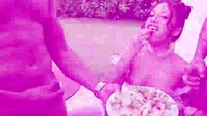 young venus 18+ slut fucked by 4 studs dap piss footjob puking?