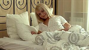 Faustina's Early Morning Lingerie Masturbation Tease