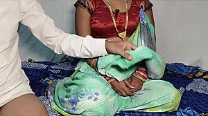 Indian jija sali roleplay turns into hardcore milf-student fuck at home