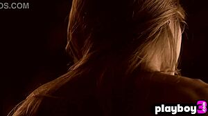 Stunning russian teen taya vais strips black lingerie slowly