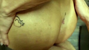 brunette latina milf starts anal in kitchen homemade 🔥😈