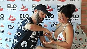 lorena doll's innocent interview before spicy room