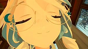 Yukoshvr Furina Rides Dominates Goth Hard